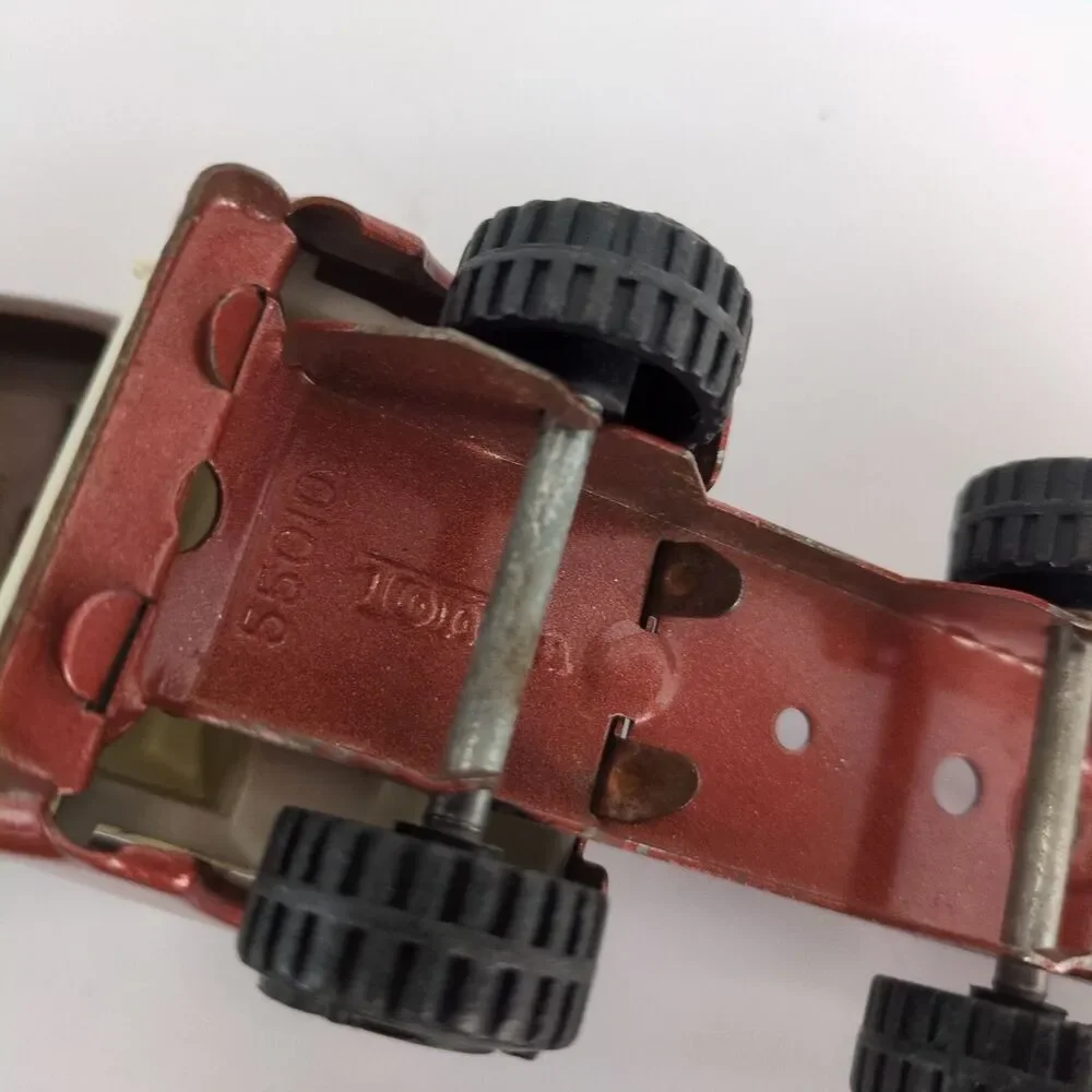 Vintage‎ Tonka 1970s-90s Metal Toy Lot Firetruck Motorcycle Pickup Truck Trailer